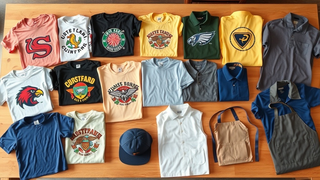 סוגי חולצות להדפסה – מה הכי מתאים לכם